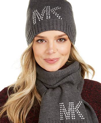 fake michael kors scarf|michael kors ladies hat.